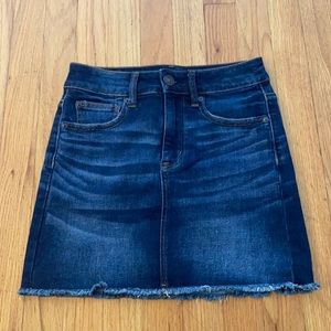 American eagle denim skirt